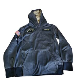 Nike CAROLINA PANTHERS NIKE NFL SALUTE TO SERVICE HOODIE M